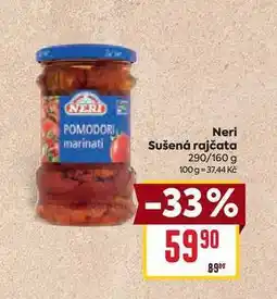 Billa Neri Sušená rajčata 290/160 g nabídka