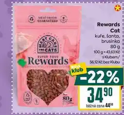 Billa Rewards Cat kuře, šanta, brusinka 80 g nabídka