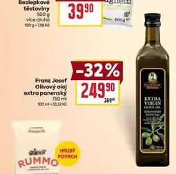 Billa Franz Josef Olivový olej extra panenský 750 ml nabídka