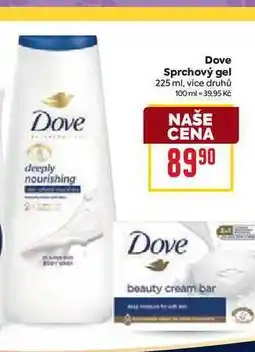 Billa Dove Sprchový gel 225 ml nabídka