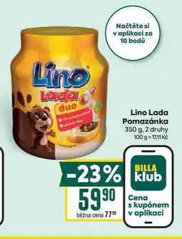 Billa Lino Lada Pomazánka 350g nabídka