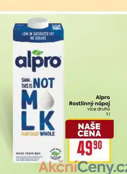 Billa Alpro Rostlinný nápoj 1l nabídka