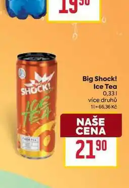 Billa Big Shock! Ice Tea 0,33l nabídka