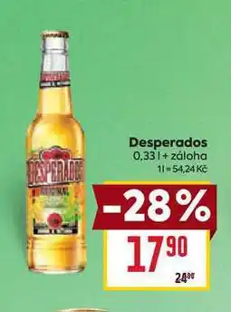 Billa Desperados 0,33l nabídka