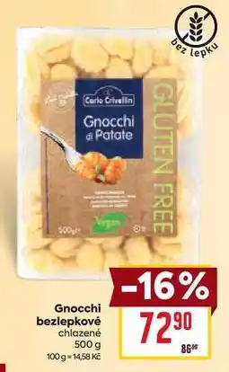 Billa Gnocchi bezlepkové chlazené 500 g nabídka