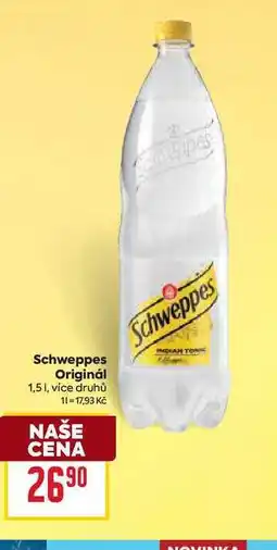 Billa Schweppes Originál 1,5l nabídka