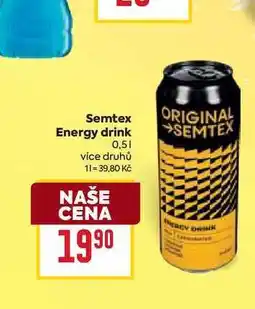 Billa Semtex Energy drink 0,5l nabídka