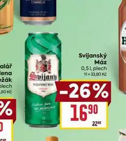 Billa Svijanský Máz 0,51, plech nabídka