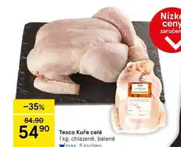 Tesco Tesco Kuře celé, chlazené, balené, 1 kg nabídka
