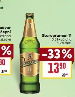 Billa Staropramen 11 0,5l nabídka