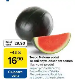 Tesco Tesco Meloun vodní se sníženým obsahem semen, 1 kg nabídka