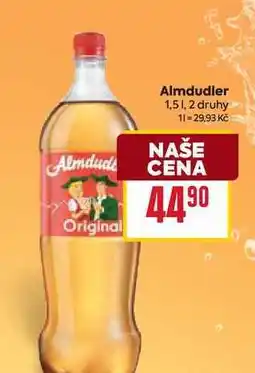 Billa Almdudler 1,5l nabídka