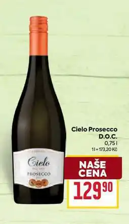 Billa Cielo Prosecco D.O.C. 0,75l nabídka