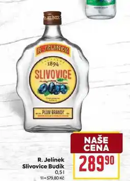 Billa R. Jelínek Slivovice Budík 0,5l nabídka