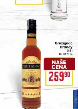 Billa Gruzignac Brandy 0,5l nabídka