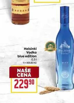 Billa Helsinki Vodka blue edition 0,5l nabídka