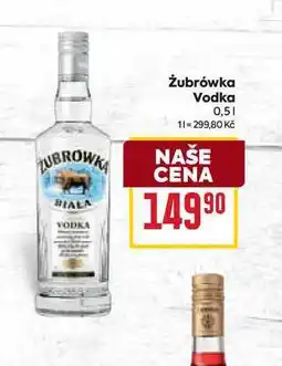 Billa Żubrówka Vodka 0,5l nabídka