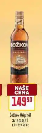 Billa Božkov Originál 37,5% 0,5l nabídka