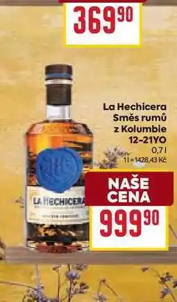 Billa La Hechicera Směs rumů z Kolumbie 12-21YO 0,7l nabídka