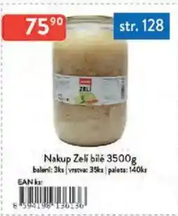 Qanto Nakup Zeli bilé nabídka