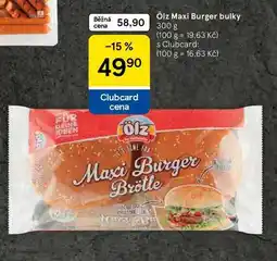 Tesco Ölz Maxi Burger bulky, 300 g nabídka