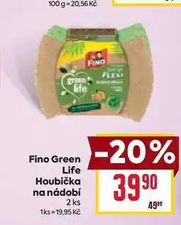 Billa Fino Green Life Houbička na nádobí 2 ks nabídka