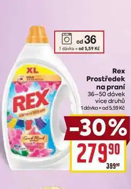 Billa Rex Prostředek na praní 36-50 dávek nabídka