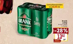 Billa Braník světlý 6x 0,51, plech nabídka