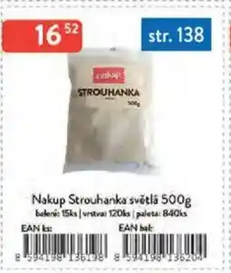 Qanto Nakup Strouhanka světlá nabídka