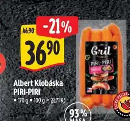 Albert Albert Klobáska PIRI-PIRI 170 g nabídka