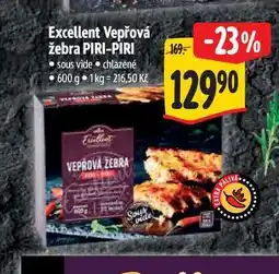 Albert Excellent Vepřová žebra PIRI-PIRI 600 g nabídka