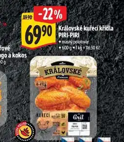 Albert Královské kuřecí křídla PIRI-PIRI 600 g nabídka