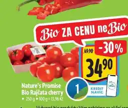 Albert Nature's Promise Bio Rajčata cherry 250 g nabídka