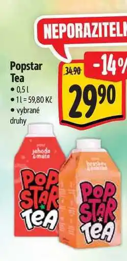 Albert Popstar Tea 0,5 l nabídka