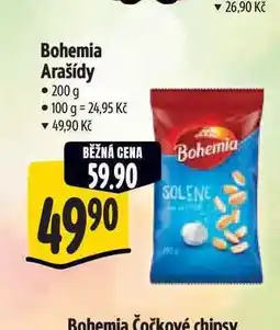 Albert Bohemia Arašídy 200 g nabídka