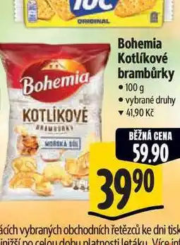 Albert Bohemia Kotlíkové brambůrky 100 g nabídka