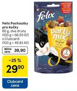 Tesco Felix Pochoutky pro kočky, 60 g nabídka
