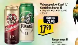 Albert Gambrinus Patron 12 0,5 l nabídka