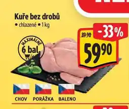 Albert Kuře bez drobů 1 kg nabídka