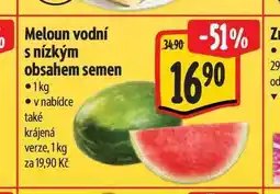Albert Meloun vodní s nízkým obsahem semen 1 kg nabídka