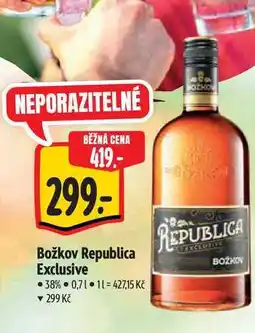Albert Božkov Republica Exclusive 0,7 l nabídka