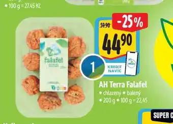 Albert AH Terra Falafel 200 g nabídka