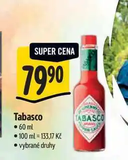 Albert Tabasco 60 ml nabídka