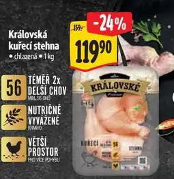 Albert Královská kuřecí stehna 1 kg nabídka