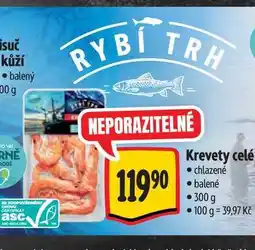 Albert Krevety celé chlazené balené 300 g nabídka