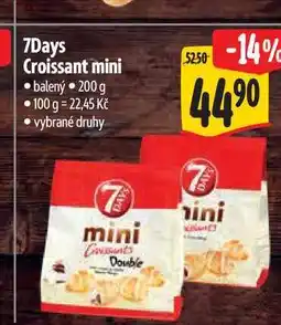 Albert 7Days Croissant mini 200 g nabídka