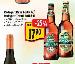 Albert Radegast Ryze hořká 12/ Radegast Temně hořká 12 nabídka