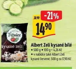 Albert Albert Zelí kysané bílé 500 g nabídka