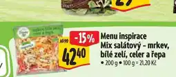 Albert Menu inspirace Mix salátový - mrkev, bílé zelí, celer a řepa 200 g nabídka