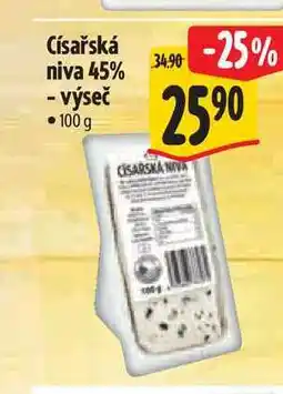 Albert Císařská niva 45% 100 g nabídka